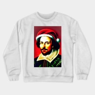 Santa Shakespeare (Celebrity Christmas) Crewneck Sweatshirt